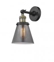 Innovations Lighting 203-BAB-G63 - Cone - 1 Light - 6 inch - Black Antique Brass - Sconce