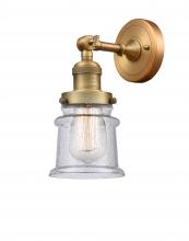 Innovations Lighting 203-BB-G184S - Canton - 1 Light - 5 inch - Brushed Brass - Sconce