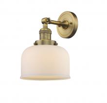 Innovations Lighting 203-BB-G71 - Bell - 1 Light - 8 inch - Brushed Brass - Sconce