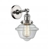 Innovations Lighting 203-PN-G532 - Oxford - 1 Light - 8 inch - Polished Nickel - Sconce