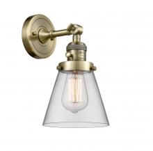 Innovations Lighting 203SW-AB-G62 - Cone - 1 Light - 6 inch - Antique Brass - Sconce