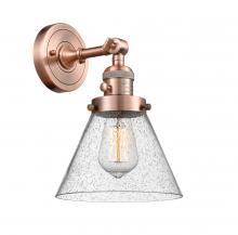 Innovations Lighting 203SW-AC-G44 - Cone - 1 Light - 8 inch - Antique Copper - Sconce