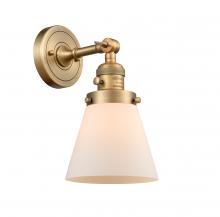Innovations Lighting 203SW-BB-G61 - Cone - 1 Light - 6 inch - Brushed Brass - Sconce