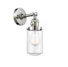 Innovations Lighting 203SW-PN-G312 - Dover - 1 Light - 5 inch - Polished Nickel - Sconce