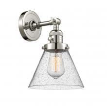 Innovations Lighting 203SW-PN-G44 - Cone - 1 Light - 8 inch - Polished Nickel - Sconce