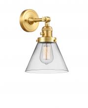 Innovations Lighting 203SW-SG-G42 - Cone - 1 Light - 8 inch - Satin Gold - Sconce