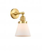 Innovations Lighting 203SW-SG-G61 - Cone - 1 Light - 6 inch - Satin Gold - Sconce