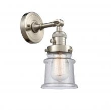 Innovations Lighting 203SW-SN-G184S - Canton - 1 Light - 5 inch - Brushed Satin Nickel - Sconce