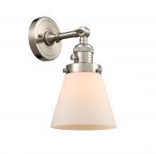 Innovations Lighting 203SW-SN-G61 - Cone - 1 Light - 6 inch - Brushed Satin Nickel - Sconce