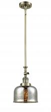 Innovations Lighting 206-AB-G78 - Bell - 1 Light - 8 inch - Antique Brass - Stem Hung - Mini Pendant