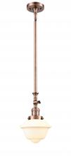 Innovations Lighting 206-AC-G531 - Oxford - 1 Light - 7 inch - Antique Copper - Stem Hung - Mini Pendant
