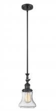 Innovations Lighting 206-BK-G194 - Bellmont - 1 Light - 6 inch - Matte Black - Stem Hung - Mini Pendant