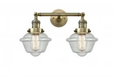Innovations Lighting 208-AB-G534 - Oxford - 2 Light - 17 inch - Antique Brass - Bath Vanity Light