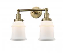 Innovations Lighting 208-BB-G181 - Canton - 2 Light - 17 inch - Brushed Brass - Bath Vanity Light
