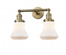 Innovations Lighting 208-BB-G191 - Bellmont - 2 Light - 17 inch - Brushed Brass - Bath Vanity Light