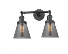 Innovations Lighting 208-OB-G63 - Cone - 2 Light - 16 inch - Oil Rubbed Bronze - Bath Vanity Light
