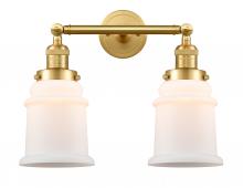 Innovations Lighting 208-SG-G181 - Canton - 2 Light - 17 inch - Satin Gold - Bath Vanity Light