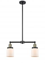 Innovations Lighting 209-BAB-G51 - Bell - 2 Light - 21 inch - Black Antique Brass - Stem Hung - Island Light