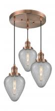 Innovations Lighting 211/3-AC-G165 - Geneseo 3 Light Multi-Pendant
