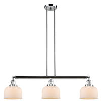 Innovations Lighting 213-PC-G71 - Bell - 3 Light - 41 inch - Polished Chrome - Stem Hung - Island Light