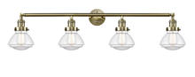 Innovations Lighting 215-AB-G322 - Olean - 4 Light - 43 inch - Antique Brass - Bath Vanity Light