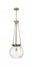 Innovations Lighting 221-1P-AB-G1215-14 - Athens Water Glass - 1 Light - 13 inch - Antique Brass - Chain Hung - Pendant