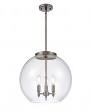 Innovations Lighting 221-3S-OB-G122-16 - Athens - 3 Light - 16 inch - Oil Rubbed Bronze - Cord hung - Pendant