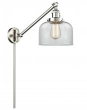 Innovations Lighting 237-SN-G72 - Bell - 1 Light - 8 inch - Brushed Satin Nickel - Swing Arm