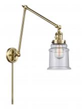 Innovations Lighting 238-AB-G184 - Canton - 1 Light - 6 inch - Antique Brass - Swing Arm