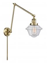 Innovations Lighting 238-AB-G534 - Oxford - 1 Light - 8 inch - Antique Brass - Swing Arm