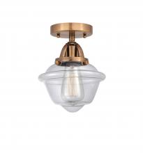 Innovations Lighting 288-1C-AC-G532 - Oxford - 1 Light - 8 inch - Antique Copper - Semi-Flush Mount