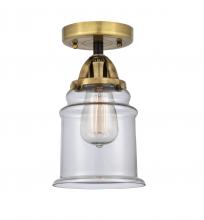Innovations Lighting 288-1C-BAB-G182 - Canton - 1 Light - 6 inch - Black Antique Brass - Semi-Flush Mount
