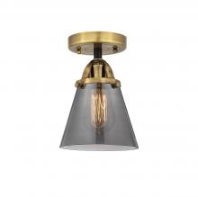 Innovations Lighting 288-1C-BAB-G63 - Cone - 1 Light - 6 inch - Black Antique Brass - Semi-Flush Mount