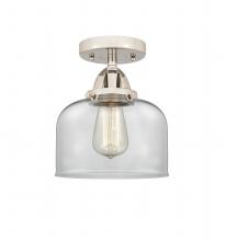 Innovations Lighting 288-1C-PN-G72 - Bell - 1 Light - 8 inch - Polished Nickel - Semi-Flush Mount