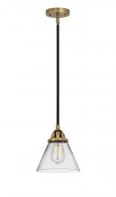 Innovations Lighting 288-1S-BAB-G42 - Cone - 1 Light - 8 inch - Black Antique Brass - Cord hung - Mini Pendant