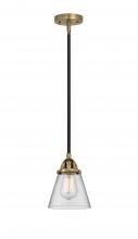 Innovations Lighting 288-1S-BAB-G62 - Cone - 1 Light - 6 inch - Black Antique Brass - Cord hung - Mini Pendant