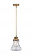 Innovations Lighting 288-1S-BB-G194 - Bellmont - 1 Light - 6 inch - Brushed Brass - Cord hung - Mini Pendant