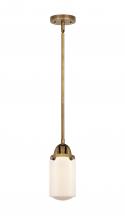 Innovations Lighting 288-1S-BB-G311 - Dover - 1 Light - 5 inch - Brushed Brass - Cord hung - Mini Pendant