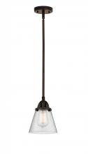 Innovations Lighting 288-1S-OB-G64 - Cone - 1 Light - 6 inch - Oil Rubbed Bronze - Cord hung - Mini Pendant