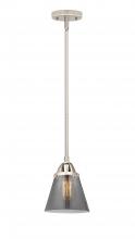 Innovations Lighting 288-1S-PN-G63 - Cone - 1 Light - 6 inch - Polished Nickel - Cord hung - Mini Pendant