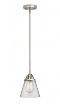 Innovations Lighting 288-1S-SN-G62 - Cone - 1 Light - 6 inch - Brushed Satin Nickel - Cord hung - Mini Pendant