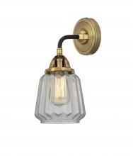 Innovations Lighting 288-1W-BAB-G142-LED - Chatham - 1 Light - 7 inch - Black Antique Brass - Sconce