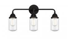 Innovations Lighting 288-3W-BK-G314 - Dover - 3 Light - 23 inch - Matte Black - Bath Vanity Light