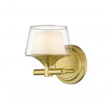 Innovations Lighting 311-1W-SG-CLW-LED - Laguna - 1 Light - 6 inch - Satin Gold - Bath Vanity Light