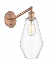 Innovations Lighting 317-1W-AC-G652-7 - Cindyrella - 1 Light - 7 inch - Antique Copper - Sconce