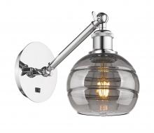 Innovations Lighting 317-1W-PC-G556-6SM - Rochester - 1 Light - 6 inch - Polished Chrome - Sconce