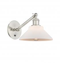 Innovations Lighting 317-1W-SN-G131-LED - Orwell - 1 Light - 8 inch - Brushed Satin Nickel - Sconce