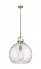 Innovations Lighting 410-1SL-BB-G410-18SDY - Newton Sphere - 1 Light - 18 inch - Brushed Brass - Multi Pendant