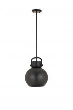 Innovations Lighting 410-1SM-BK-M410-10BK - Newton Sphere - 1 Light - 10 inch - Matte Black - Multi Pendant