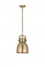 Innovations Lighting 410-1SS-BB-M412-8BB - Newton Sphere - 1 Light - 8 inch - Brushed Brass - Multi Pendant